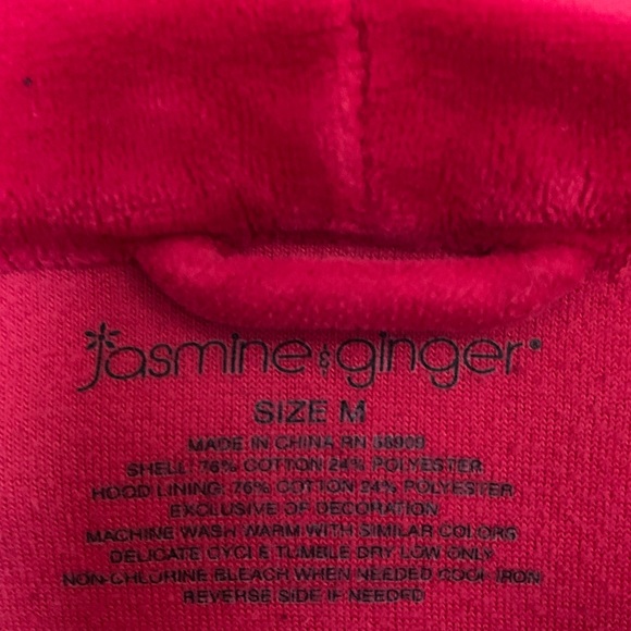 Jasmine & Ginger Hooded Short Robe - Picture 10 of 11